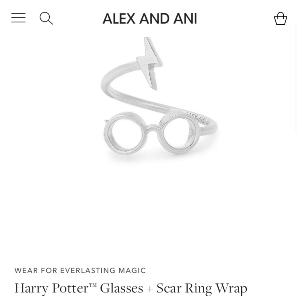 Alex and Ani Harry Potter Ring Size 6